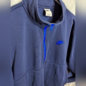 Nike 3/4 zip pullover sweatshirt